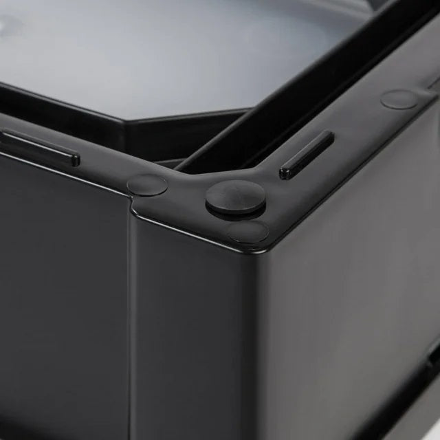 Small Stacking Storage Drawer - Black