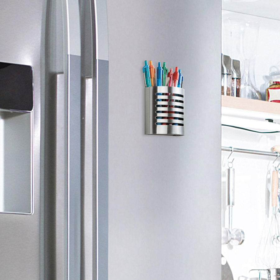 Stainless Magnetic Pencil Cup